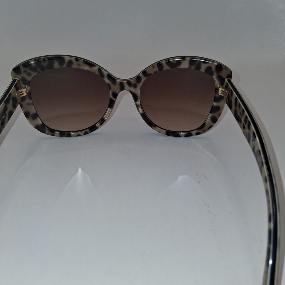 Dolce & Gabbana DG4233 Leopard Print Butterfly Sunglasses Brown Gradient 2870/13 - Picture 7 of 8